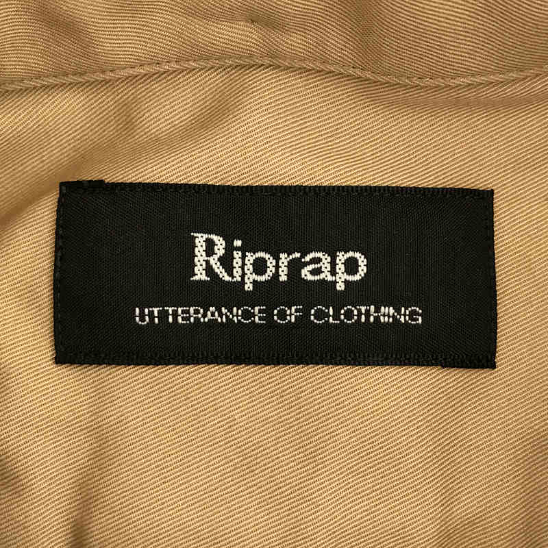 Riprap / リップラップ コットン ボタンダウン シャツ