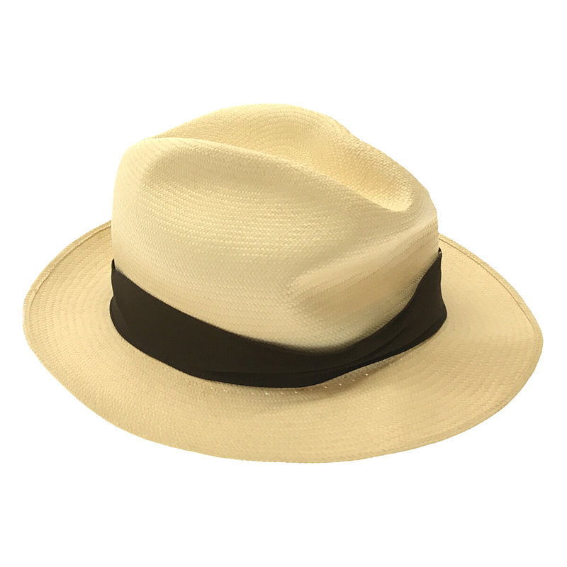 Borsalino / ボルサリーノ イタリア製  天然草 パナマハット 麦わら帽子 beige