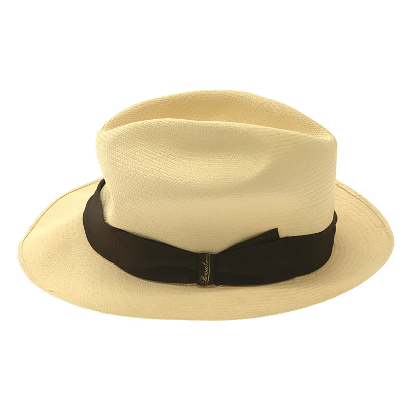 Borsalino / ボルサリーノ イタリア製  天然草 パナマハット 麦わら帽子 beige