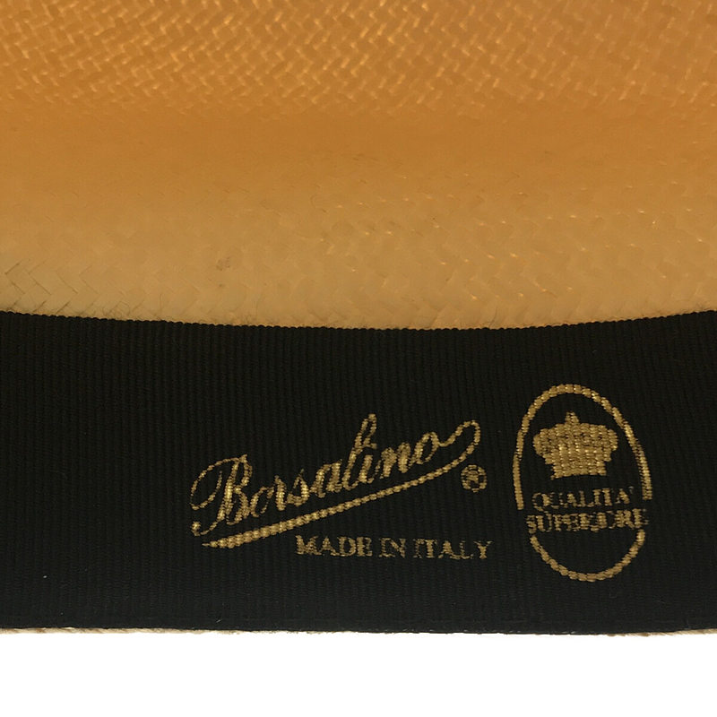 Borsalino / ボルサリーノ イタリア製  天然草 パナマハット 麦わら帽子 beige