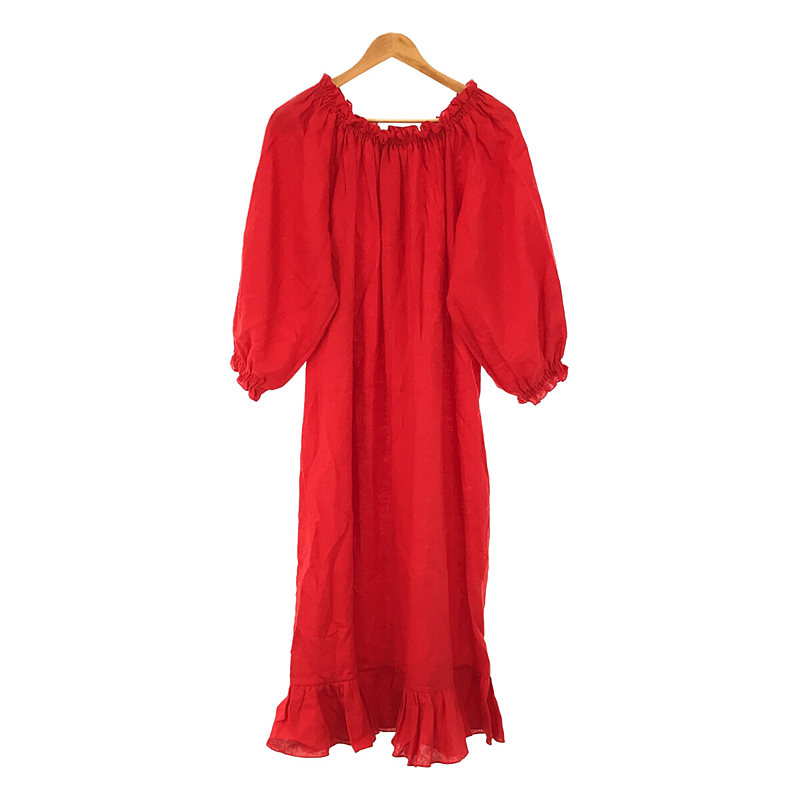 その他 Spick and Span スピックアンドスパン 取扱い リネンラウンジドレス ロング ワンピース