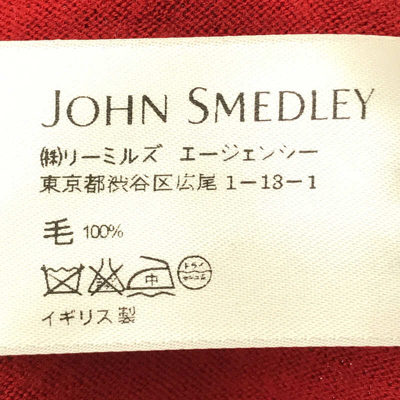 JOHN SMEDLEY / ジョンスメドレー スリムフィット メリノウール Vネックニット