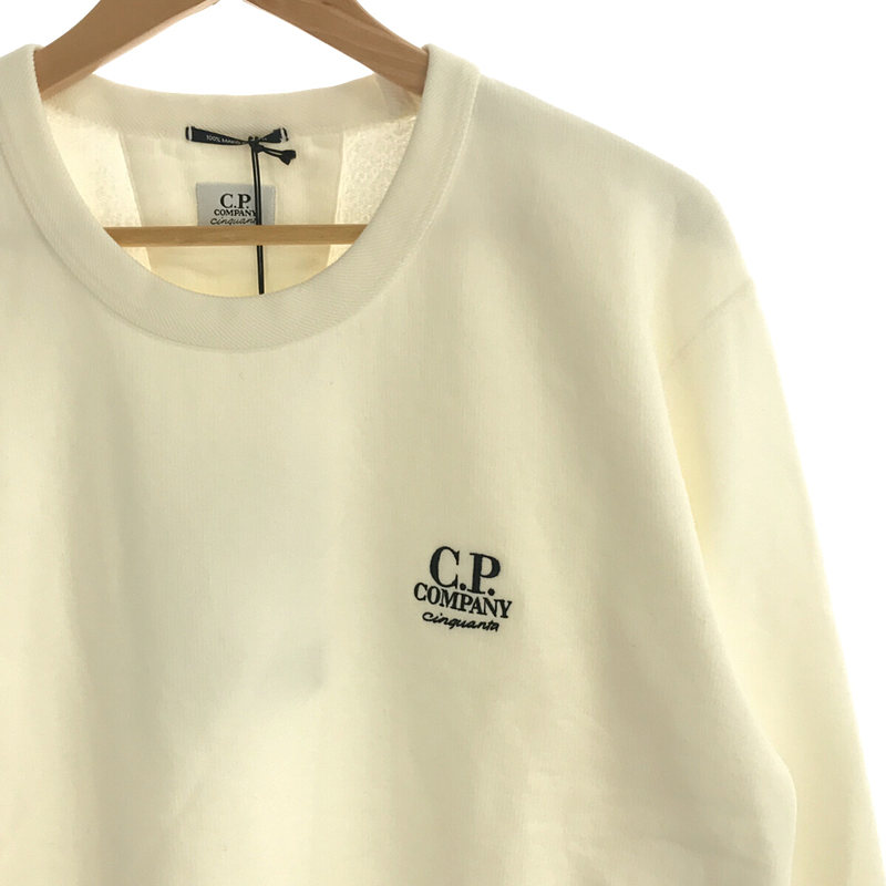 C.P. COMPANY / シーピーカンパニー 50周年記念モデル Cotton Cinquanta Sweatshirt マーセライズ加工 クルーネック プルオーバー