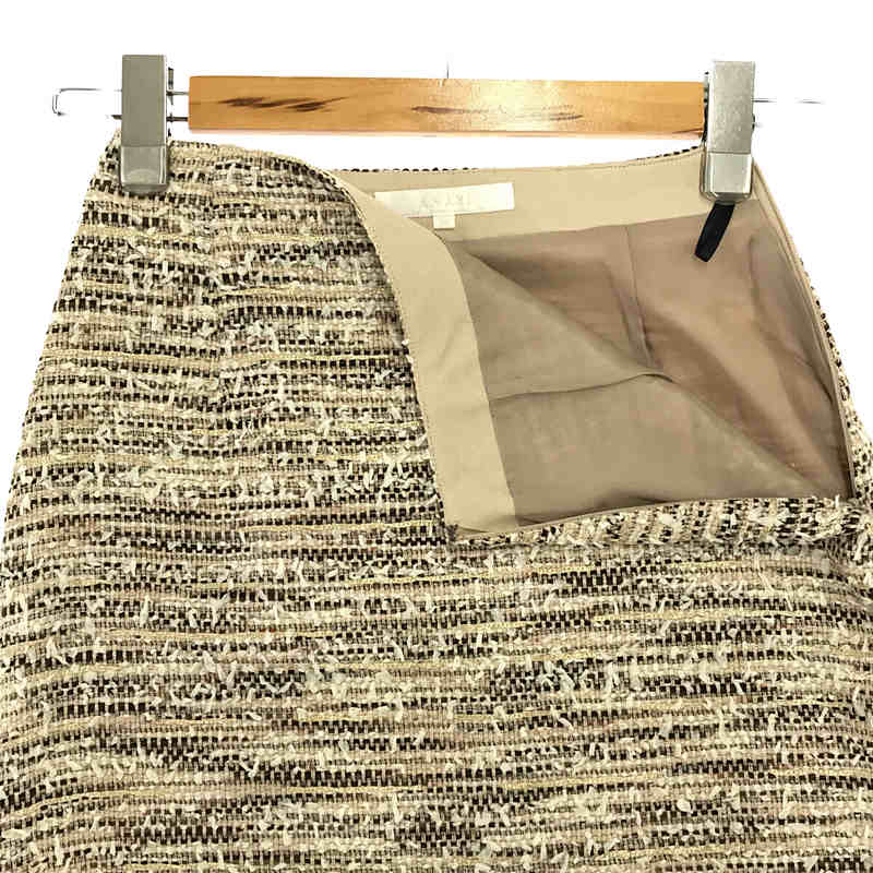 その他 ノーカラー ツイード セットアップ スーツ