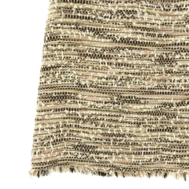 その他 ノーカラー ツイード セットアップ スーツ