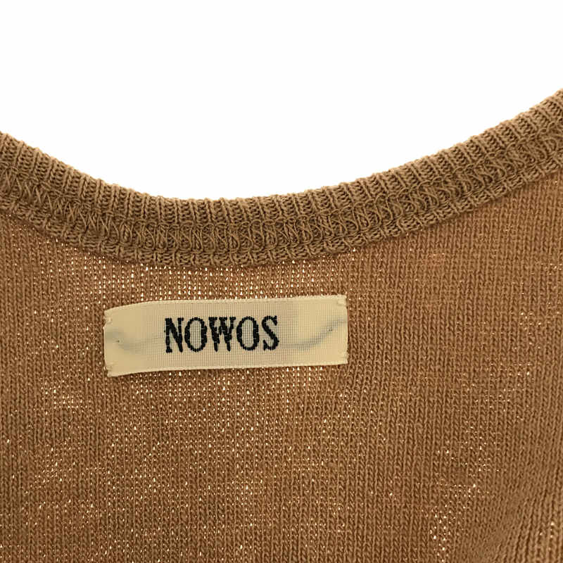 NOWOS / ノーウォス コットン キャミソール トップス