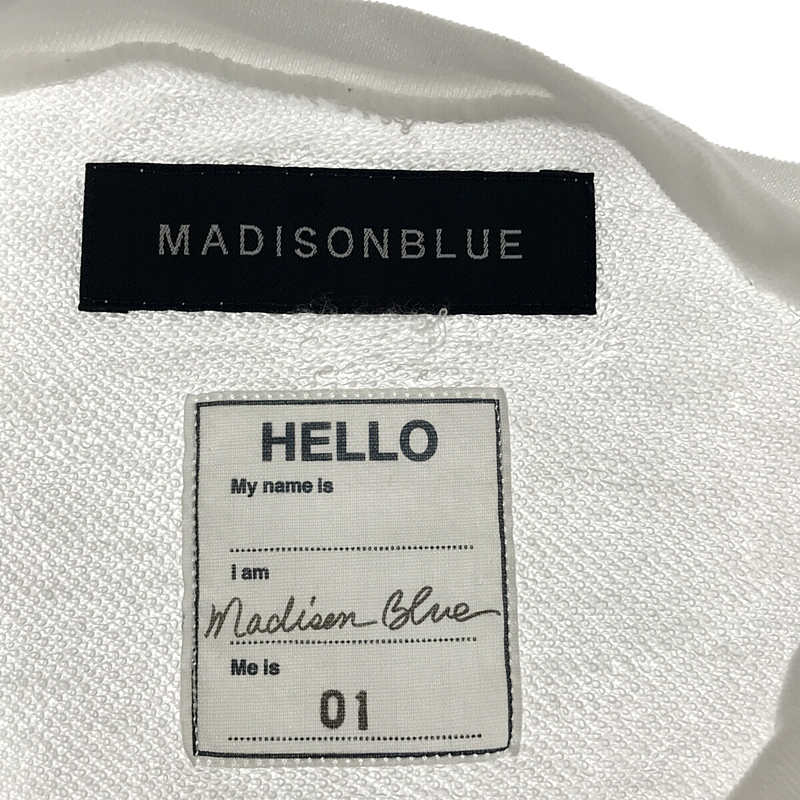 MINI URAKE TEE ミニ裏毛スウェット TシャツMADISON BLUE / マディソンブルー