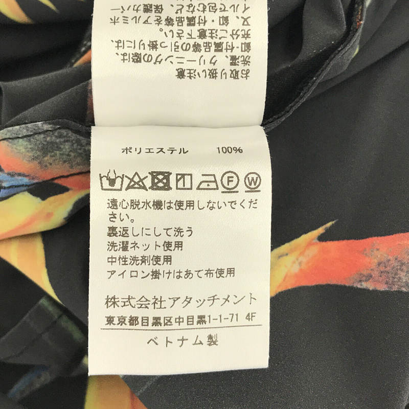 KAZUYUKI KUMAGAI ATTACHMENT / カズユキクマガイアタッチメント T400 Stretch Tafta Print Easy Shorts 総柄 ボタニカル ショーツ ショート パンツ