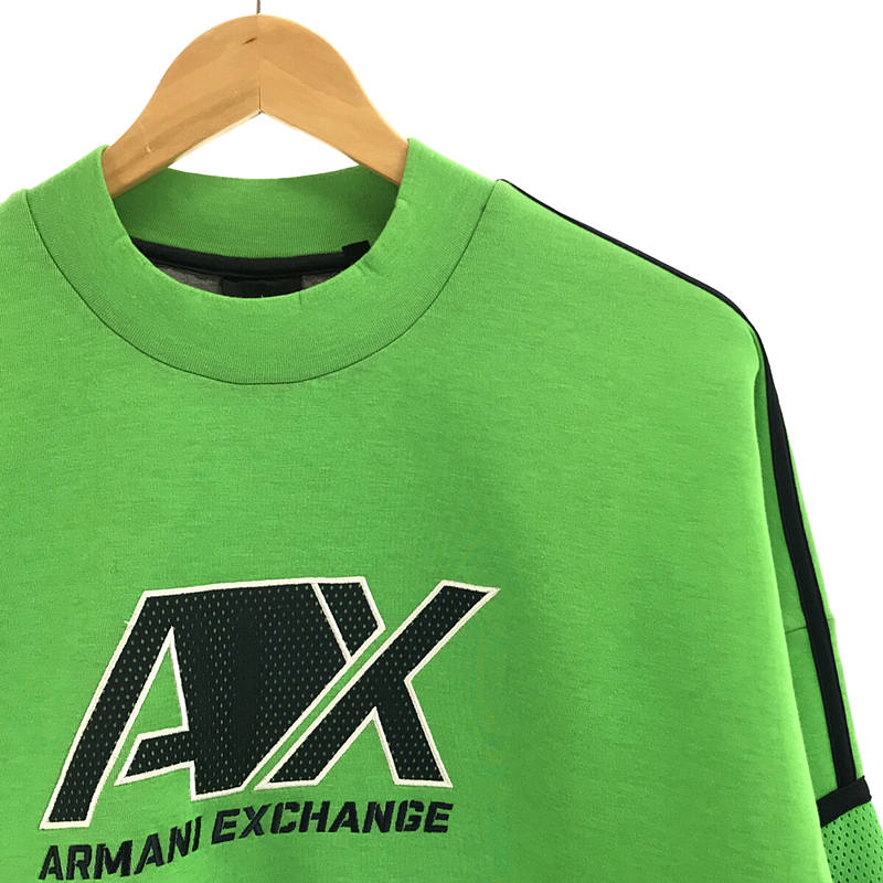 ARMANI EXCHANGE / アルマーニエクスチェンジ オーバーサイズ ボンディング スウェットシャツ