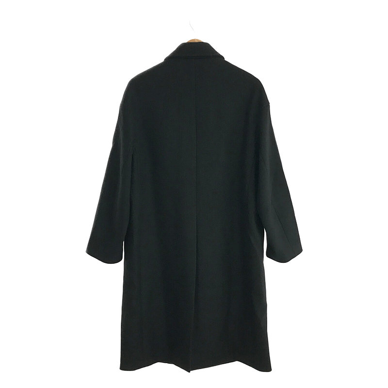 CITY / シティ SUPER140S BALCOLLAR COAT ウール バルカラー ロング コート