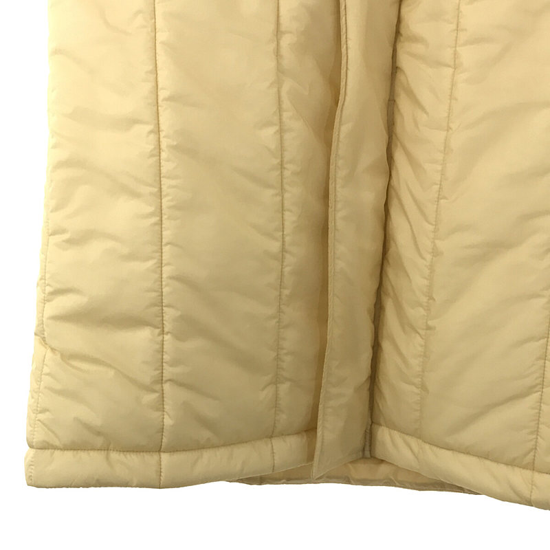 AURALEE / オーラリー SUPER LIGHT AIRY NYLON PADDED COAT フード付き キルティング ロング コート カバー・ハンガー付属有