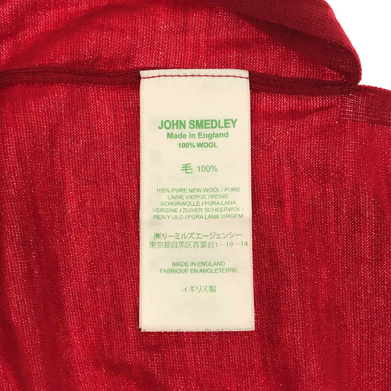 JOHN SMEDLEY / ジョンスメドレー メリノウール クルーネックニット セーター