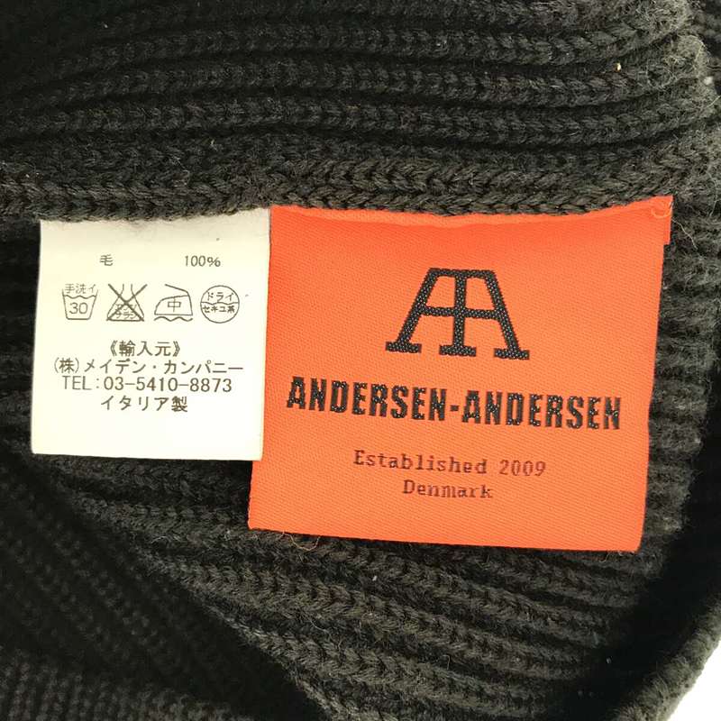 ANDERSEN-ANDERSEN / アンデルセンアンデルセン 5G クルーネック プルオーバー ニット セーター