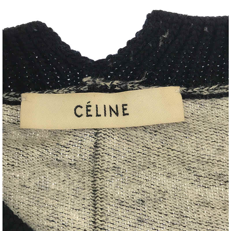 CELINE / セリーヌ フィービー期 再構築 ウール混紡スウェット プルオーバー