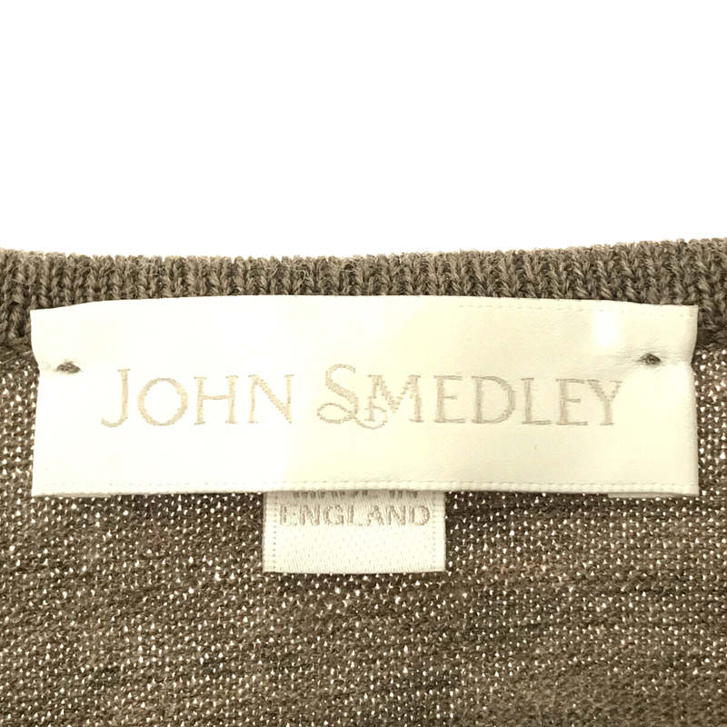 JOHN SMEDLEY / ジョンスメドレー スリムフィット メリノウール Vネックニット