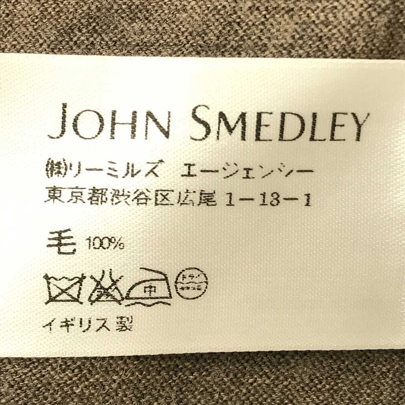 JOHN SMEDLEY / ジョンスメドレー スリムフィット メリノウール Vネックニット