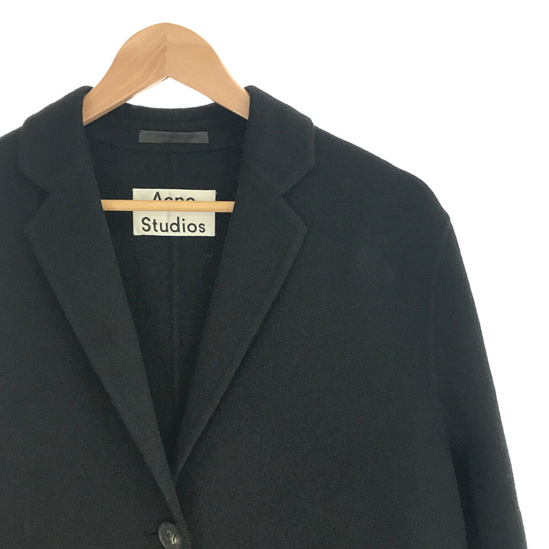 Acne Studios / アクネ ストゥディオズ Single breasted Wool Coat ウール シングル ブレスト ロング チェスター コート カバー・ハンガー付属有