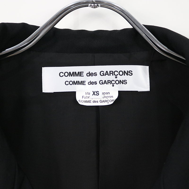 COMME des GARCONS COMME des GARCONS / コムコム フリルカラー デザイン ウール コート