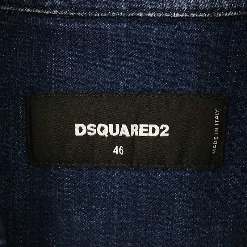 DSQUARED2 / ディースクエアード DAN JEAN JACKET ダメージ加工ペイントデニムジャケット