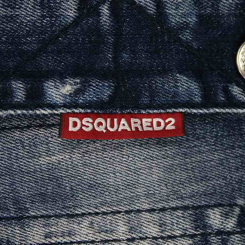 DSQUARED2 / ディースクエアード DAN JEAN JACKET ダメージ加工ペイントデニムジャケット