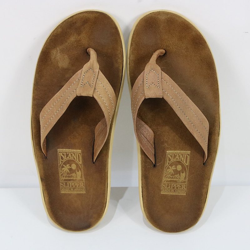 ISLAND SLIPPER / アイランドスリッパ スエードサンダル brown