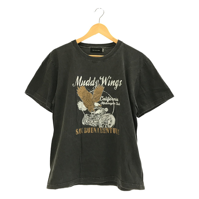 MUSE de Deuxieme Classe ミューズ ドゥ ドゥーズィエム クラス 取扱い ヴィンテージ加工 Muddy Wings  TシャツGOOD ROCK SPEED / グッドロックスピード