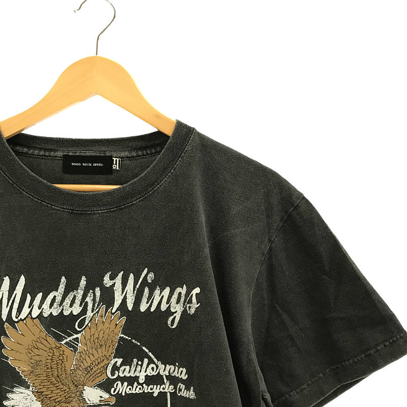 GOOD ROCK SPEED / グッドロックスピード MUSE de Deuxieme Classe ミューズ ドゥ ドゥーズィエム クラス 取扱い ヴィンテージ加工 Muddy Wings Tシャツ