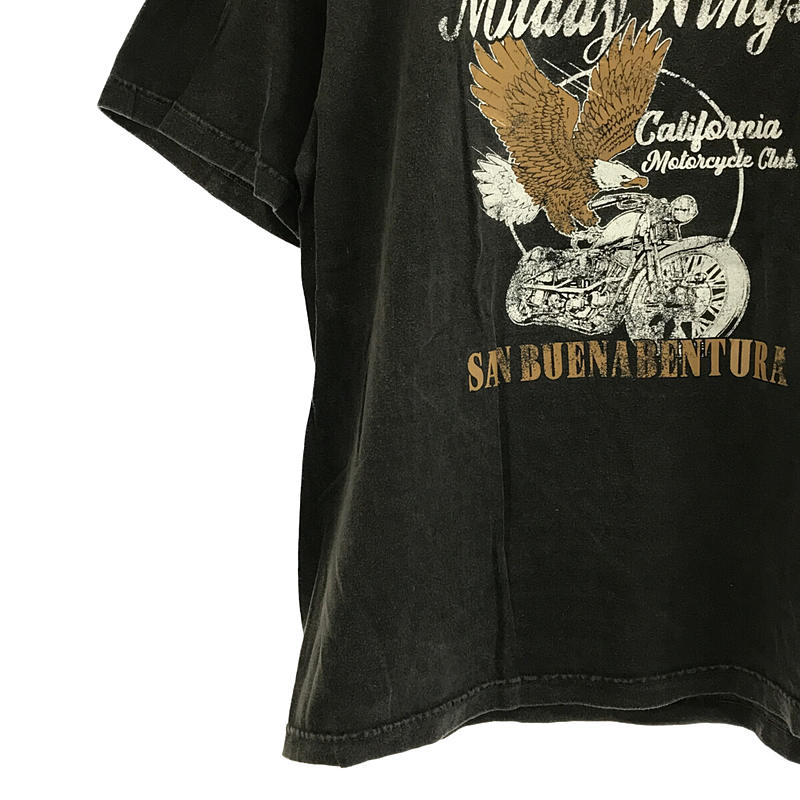 GOOD ROCK SPEED / グッドロックスピード MUSE de Deuxieme Classe ミューズ ドゥ ドゥーズィエム クラス 取扱い ヴィンテージ加工 Muddy Wings Tシャツ