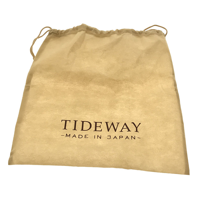 TIDEWAY / タイドウェイ がま口 レザーショルダーバッグ