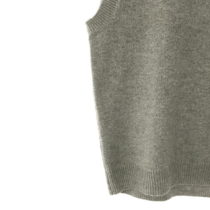 1LDK Stand / ワンエルディーケー スタンド CREW NECK KNIT VEST クルーネックニットベスト