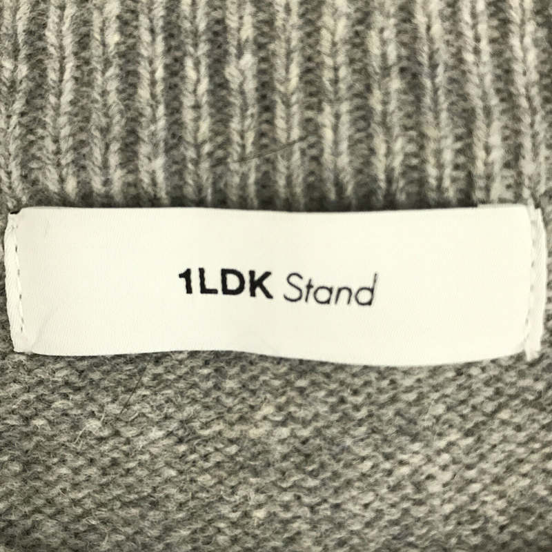 1LDK Stand / ワンエルディーケー スタンド CREW NECK KNIT VEST クルーネックニットベスト