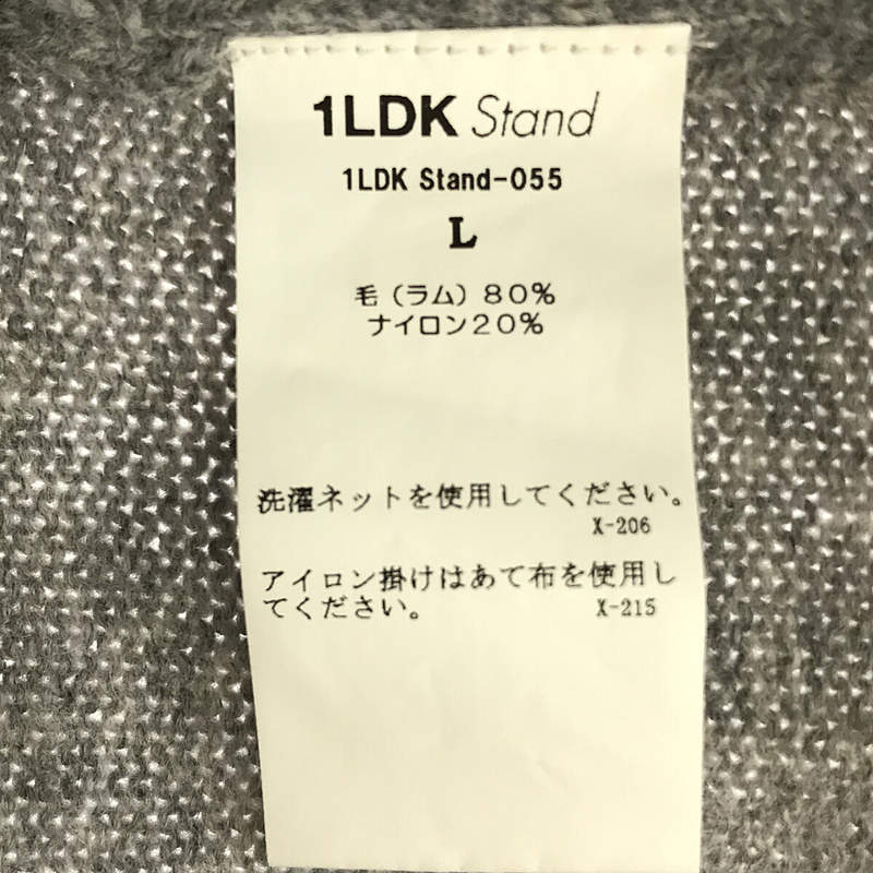 1LDK Stand / ワンエルディーケー スタンド CREW NECK KNIT VEST クルーネックニットベスト