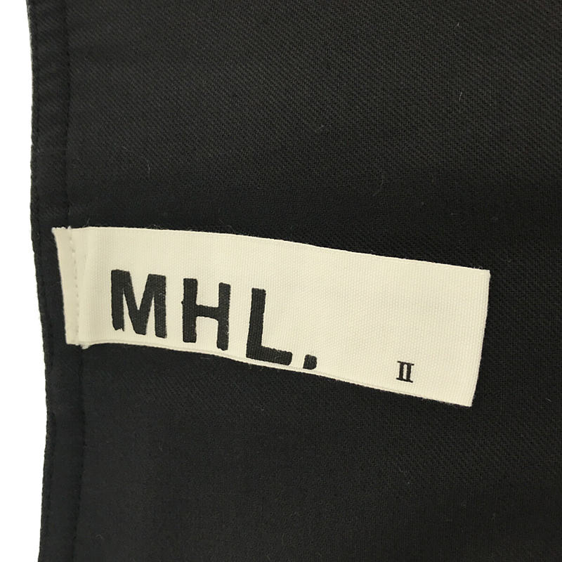 MHL. / エムエイチエル マーガレットハウエル ベルト付き コットン キルト 巻き スカート
