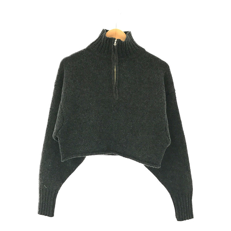 LIFE‘ｓ Wool Zip Knit ウール ハーフジップ ニット セーターTODAYFUL / トゥデイフル