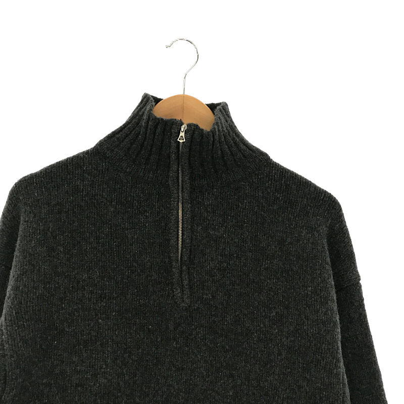 LIFE'ｓ Wool Zip Knit ウール ハーフジップ ニット セーター