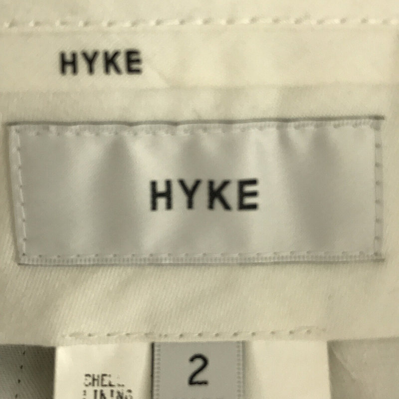 HYKE / ハイク サマーウール バックレース バギーパンツ