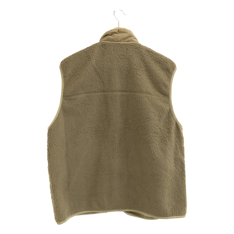 ents. / エンツ Camel Boa Fleece Vest キャメル ボア フリース ベスト