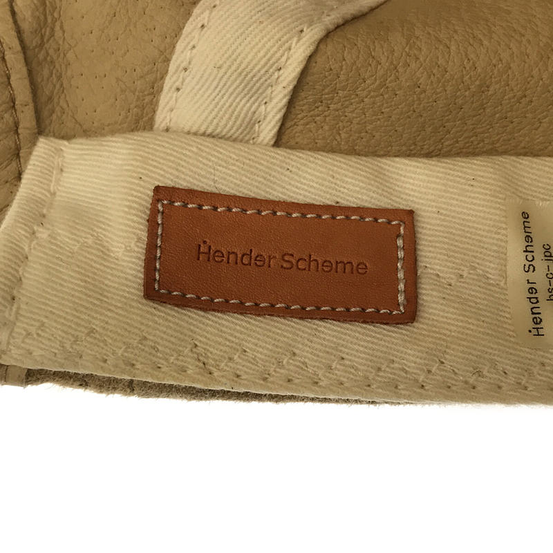 Hender scheme / エンダースキーマ water proof pig jet cap (bs-c-jpc) ピッグレザー ジェットキャップ