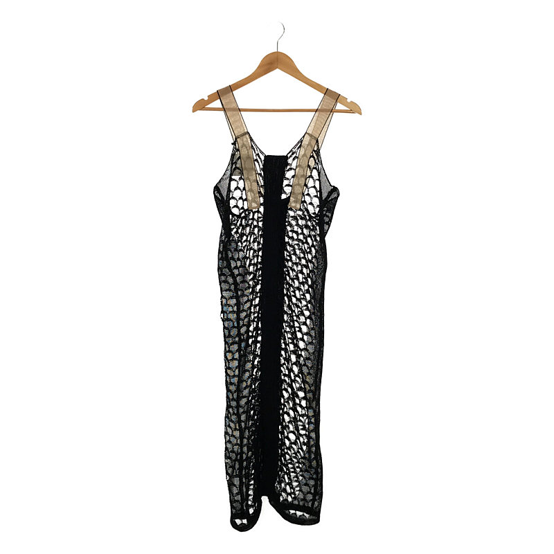 Mesh Knit Dress 異素材 メッシュニットドレス ワンピース | ブランド