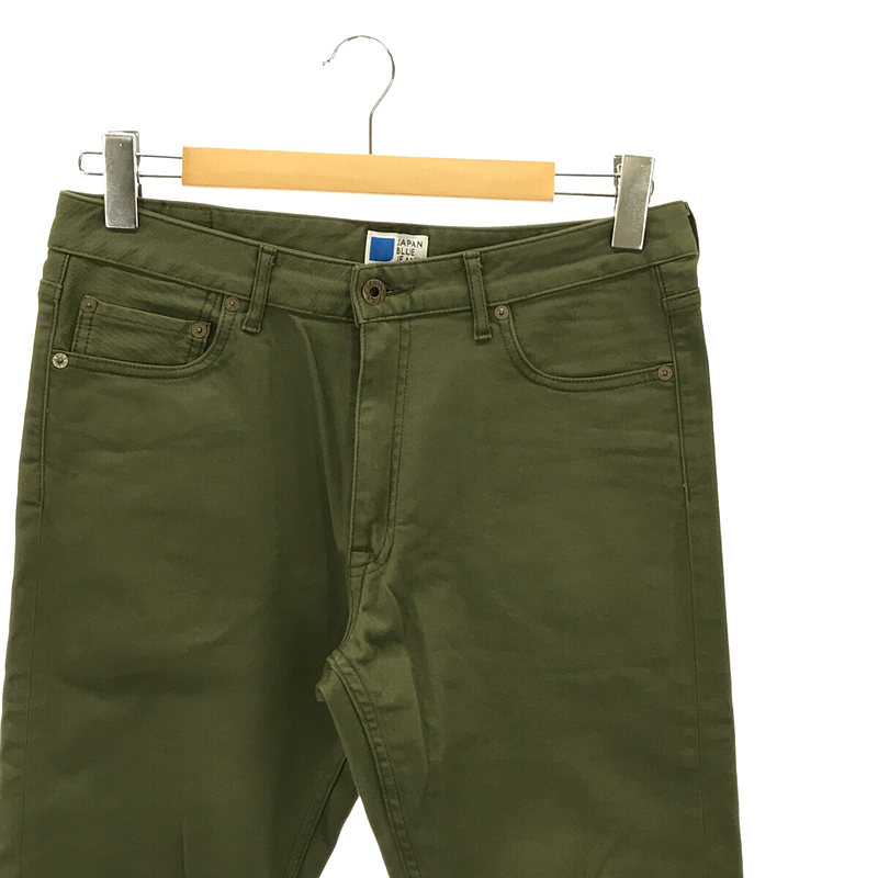 JAPAN BLUE JEANS J6121J01 / プレップ / 10oz ストレッチ ジップフライ レザーパッチ 5P パンツ