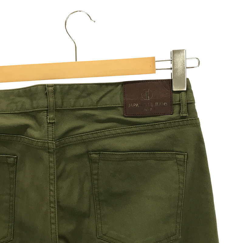 JAPAN BLUE JEANS J6121J01 / プレップ / 10oz ストレッチ ジップフライ レザーパッチ 5P パンツ