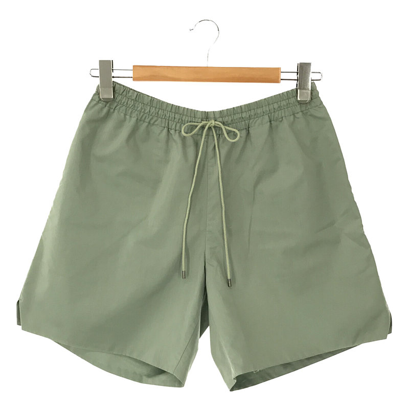 AURALEE light finx polyester shorts-