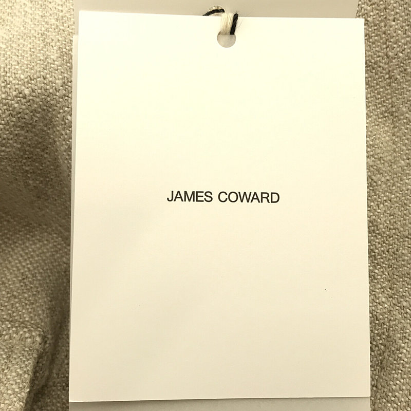 JAMES COWARD / ジェームスカワード CANADA製 LINEN 100% REPLICA JACKET-OATMEAL リネン シングル ジャケット