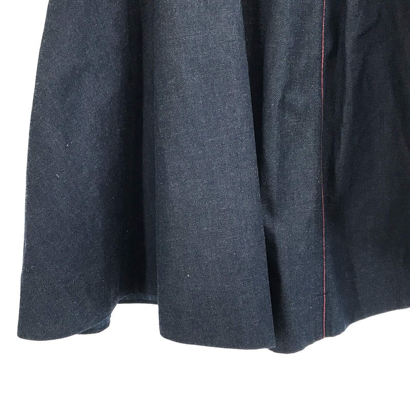 45r / フォーティファイブアール リジッド デニム フレアスカート