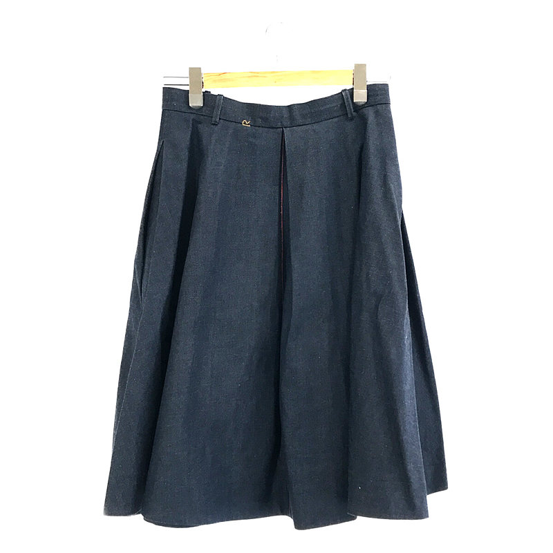 45r / フォーティファイブアール リジッド デニム フレアスカート