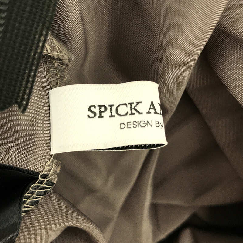 Spick and Span / スピックアンドスパン 4WAYサテンプリーツスカート