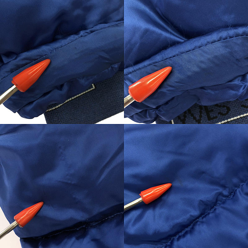 YVES SALOMON / イヴサロモン YS ARMY / 着脱可レザーレイヤード ダウンジャケット フーディ