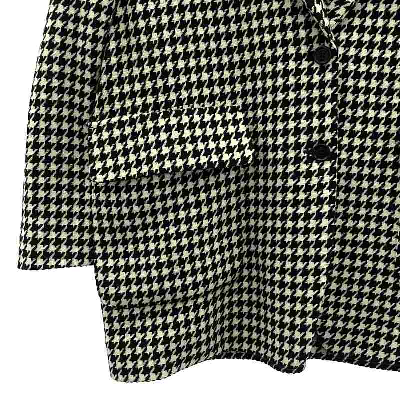 Max Mara / マックスマーラ ウール 千鳥格子 テーラードジャケット