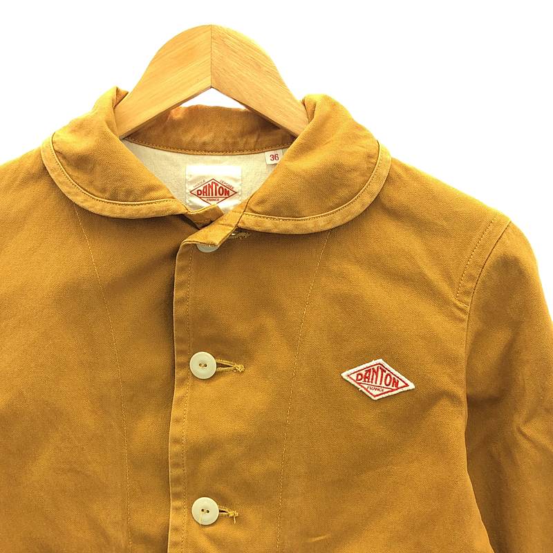 DANTON / ダントン コットン ラウンドカラー ジャケット