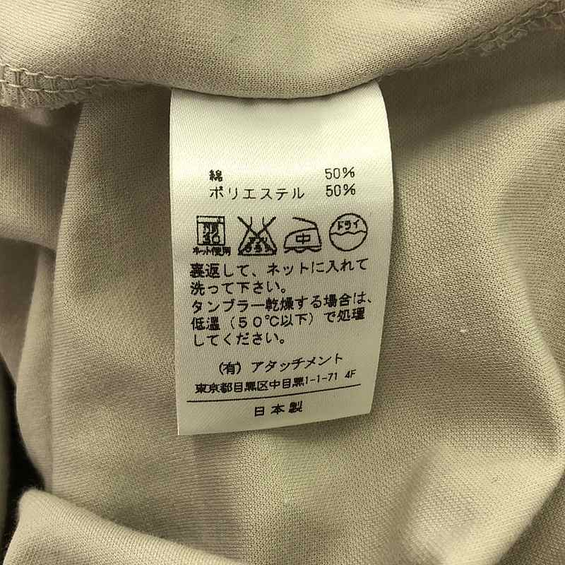 KAZUYUKI KUMAGAI ATTACHMENT / カズユキクマガイアタッチメント クールマックス モクロディ スウェード タートルネック